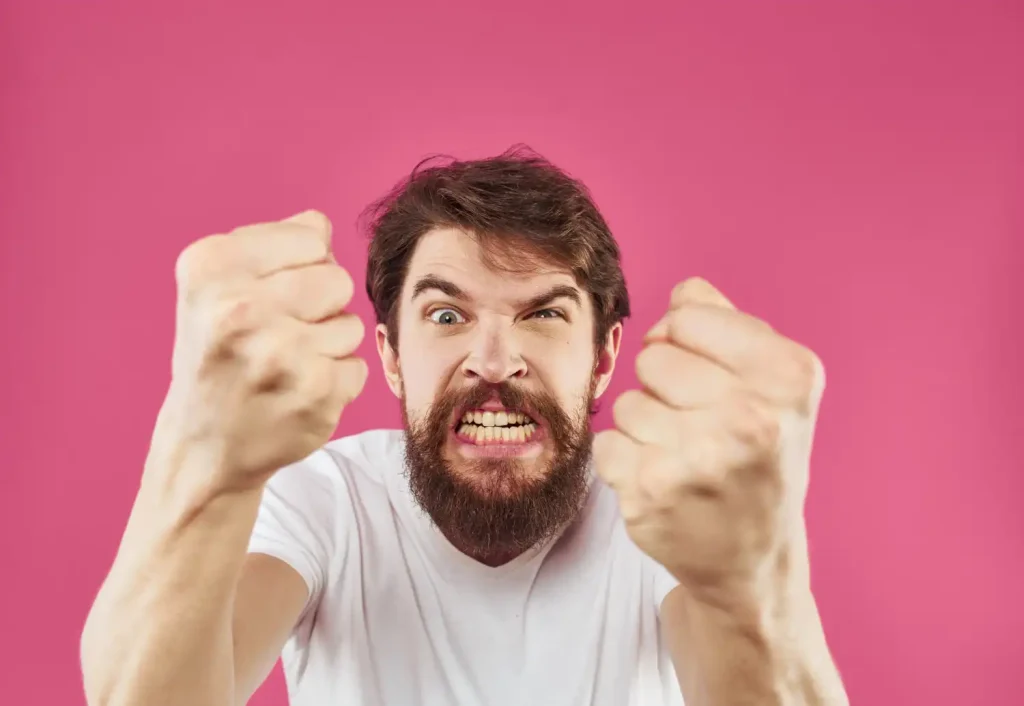 angry customer