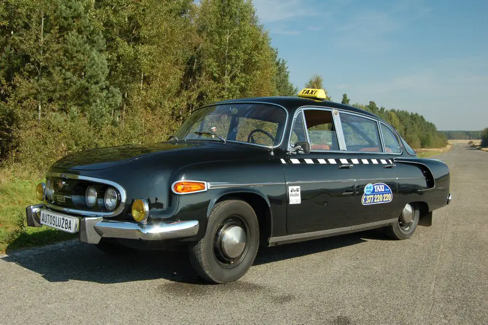 історія таксі та автомобіля татра 603
